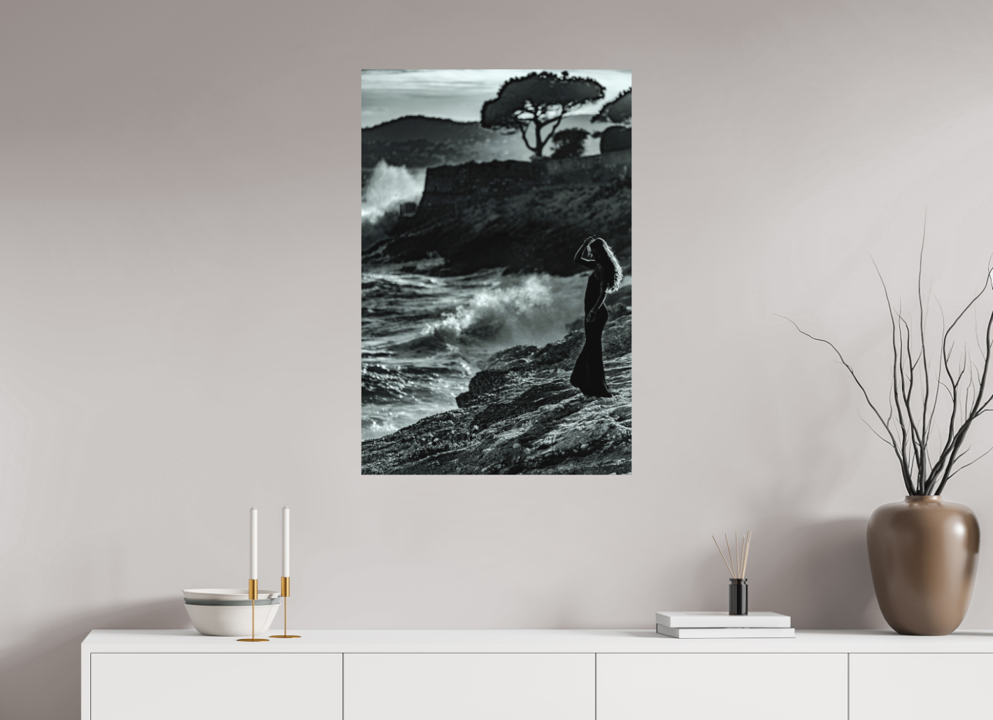 Côte d'Azur - Silhouette