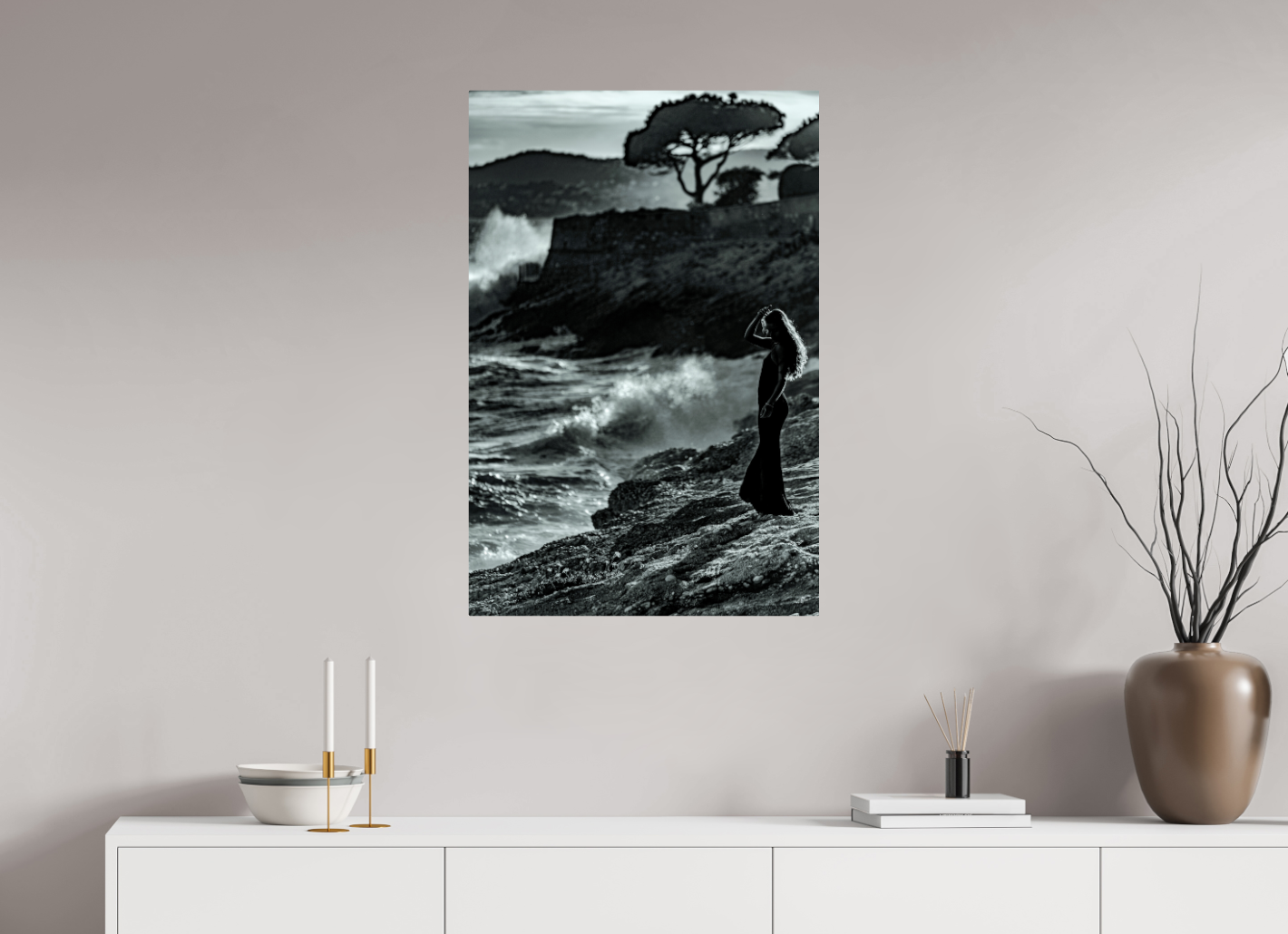 Côte d'Azur - Silhouette