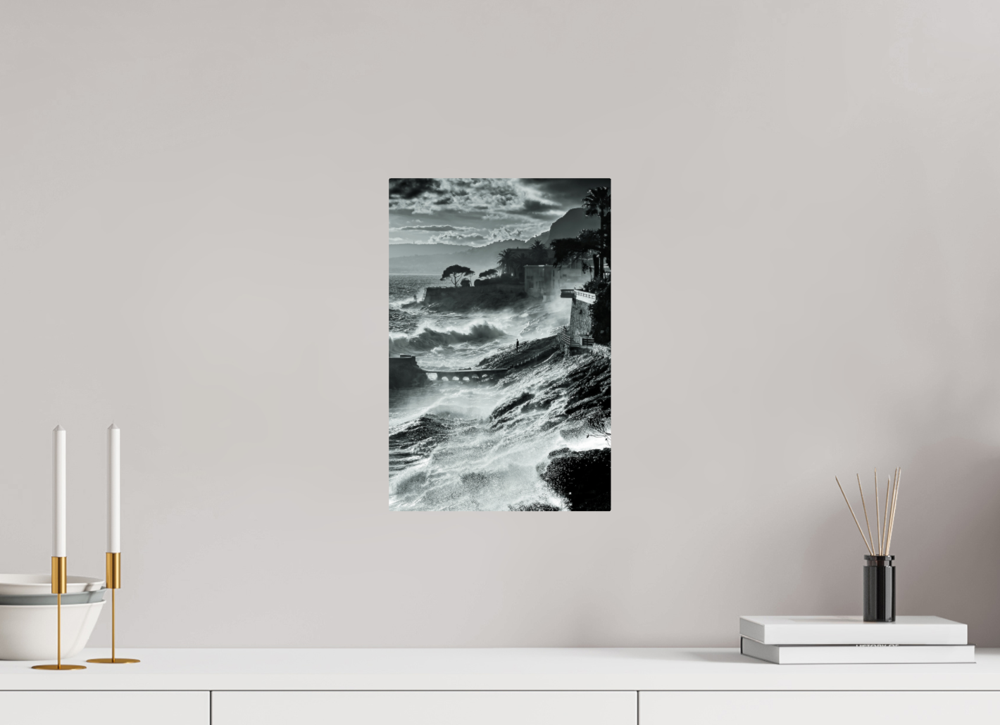 Côte d'Azur - The sea storm gazer