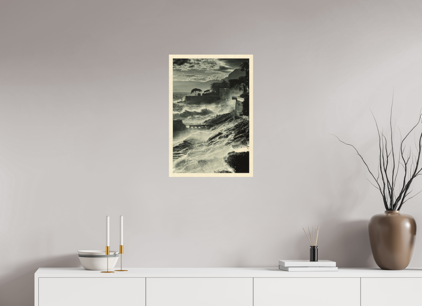 Côte d'Azur - The sea storm gazer
