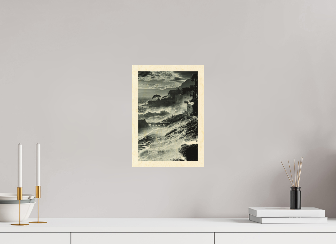 Côte d'Azur - The sea storm gazer