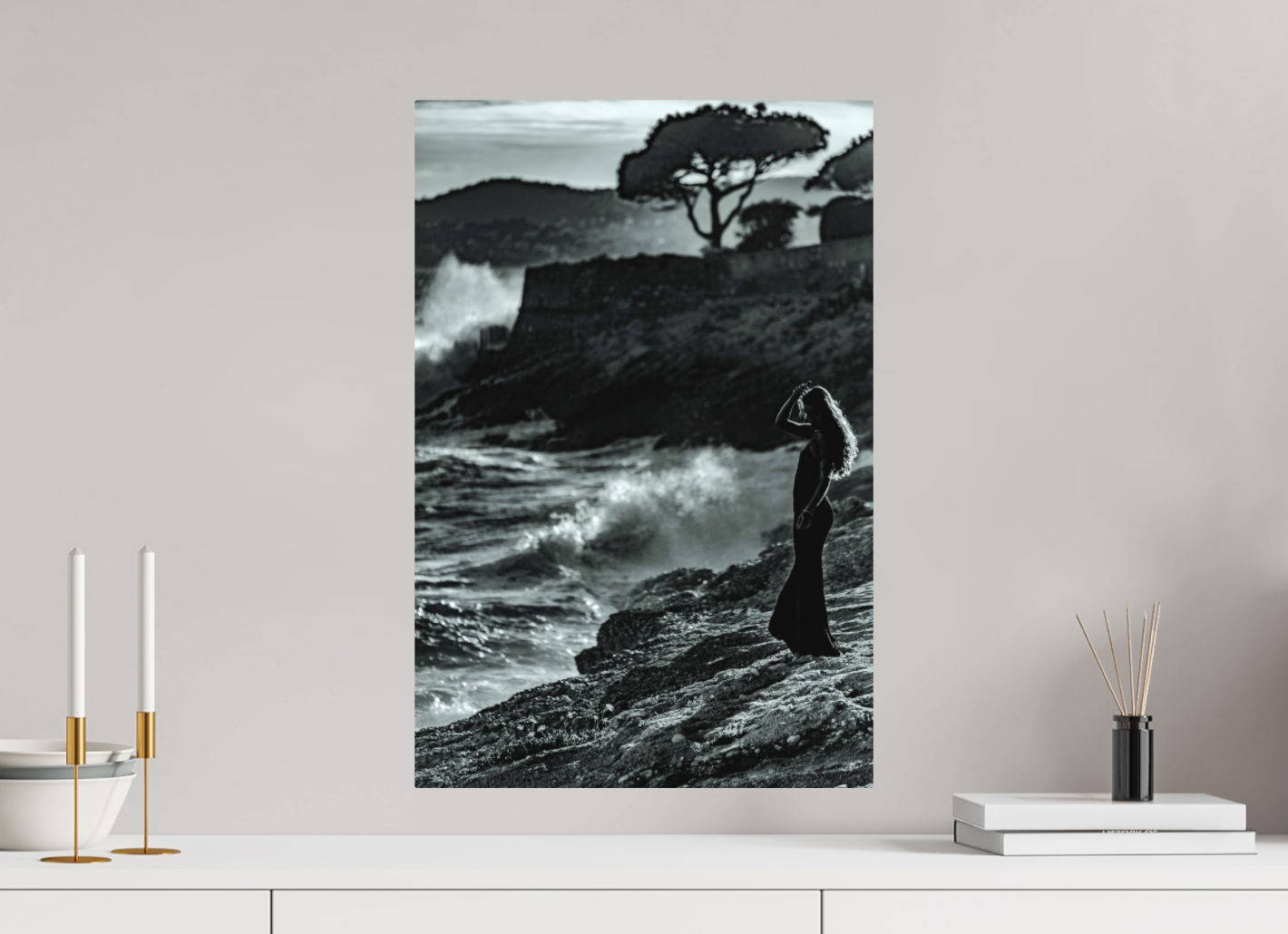 Côte d'Azur - Silhouette