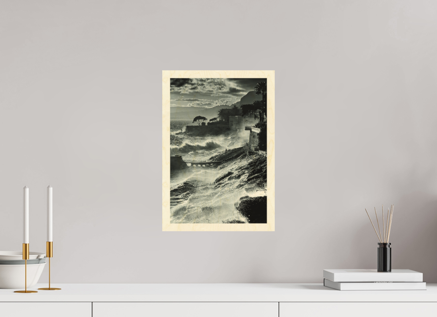 Côte d'Azur - The sea storm gazer