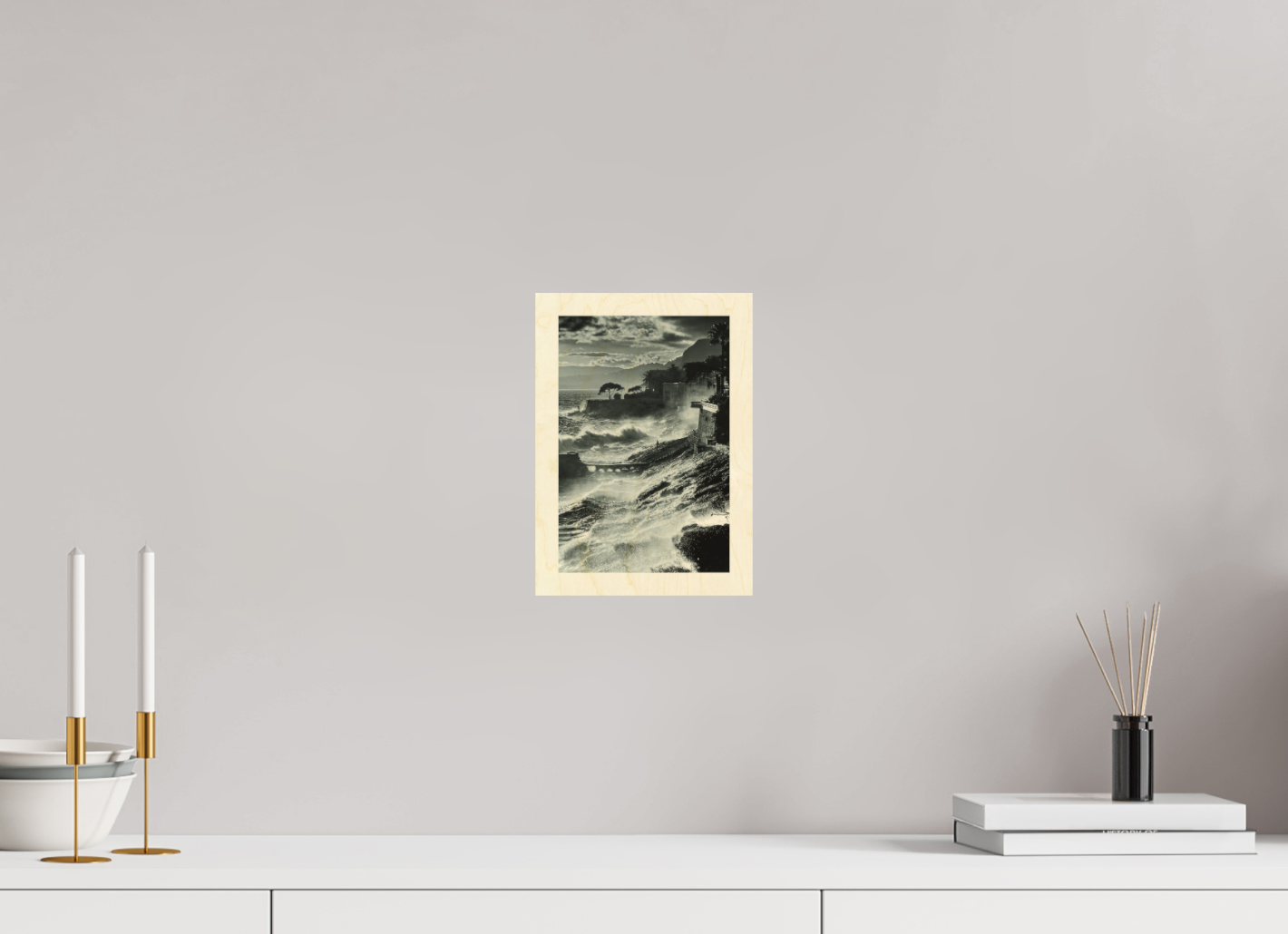 Côte d'Azur - The sea storm gazer