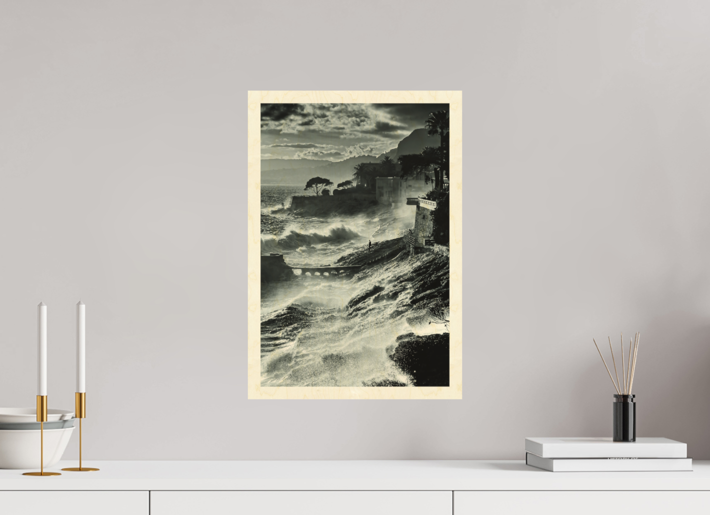 Côte d'Azur - The sea storm gazer